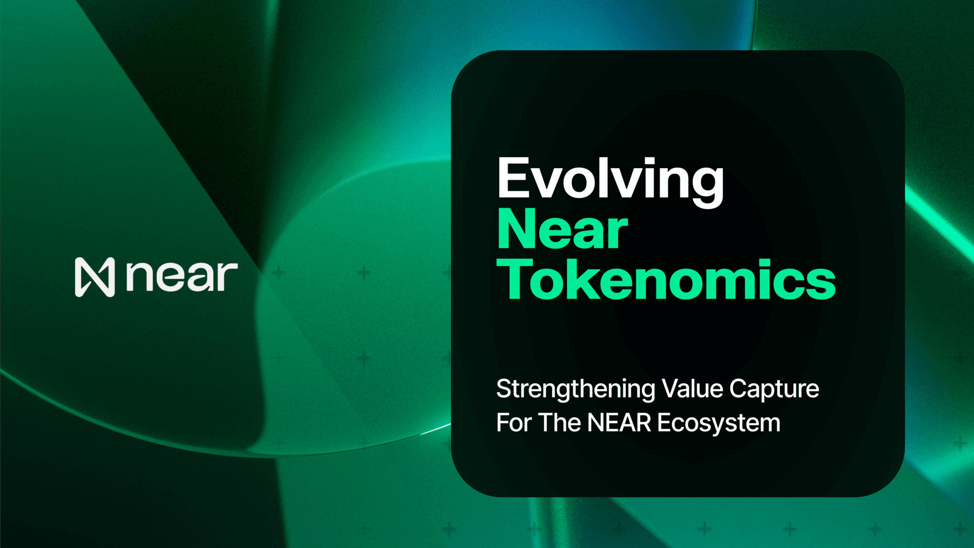 Evolving NEAR Tokenomics